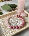 Self-Love Bracelet - Rhodonite and Rose Quartz