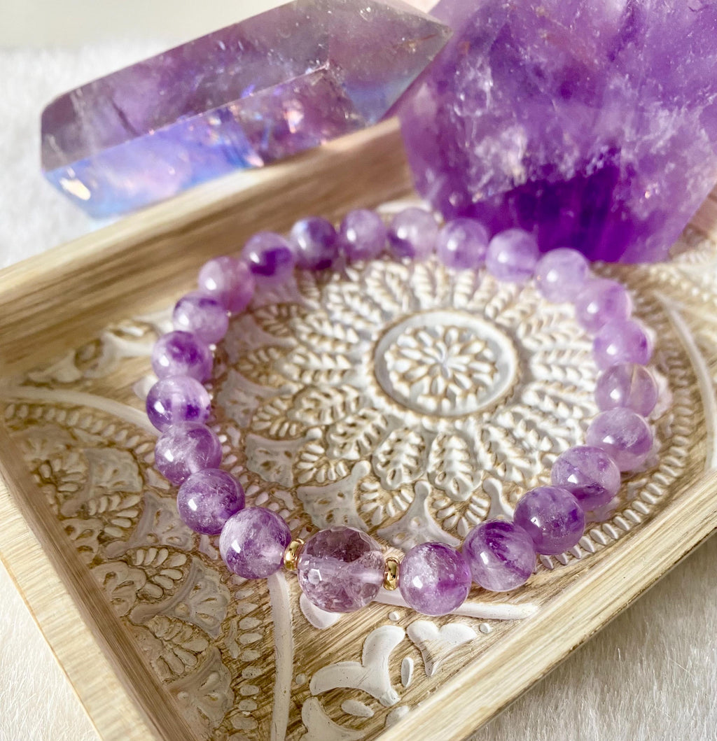 Amethyst Bracelet SET - 3 pcs